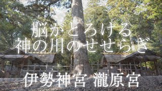 Download lagu 【脳がとろける神様のせせらぎ】伊勢神宮別宮「瀧原宮」の小川の音を聞き流すだけで心身を浄化＆癒し＆リラックス＆チャクラ活性化できる波動のパワースポット自然音ASMR【天照大御神 睡眠 瞑想 集中 作業】 mp3