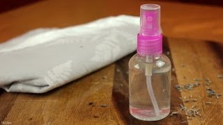 selbstgemachtes Gute-Nacht-Kissenspray I mit Lavendel I besser schlafen (vegan)