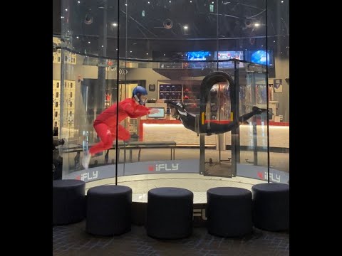 iFly Lesson 5 (Back Flying Basics and a bit of Knee Flying) - March 19, 2021