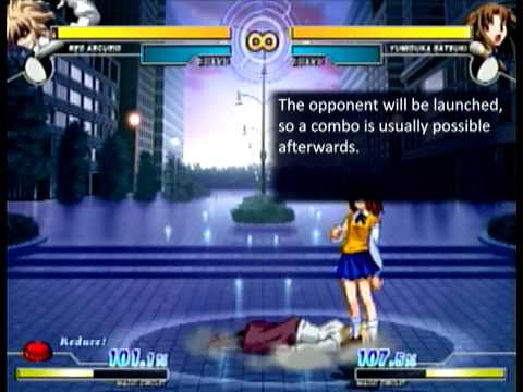 Melty Blood Actress Again Tutorial - Moon Styles