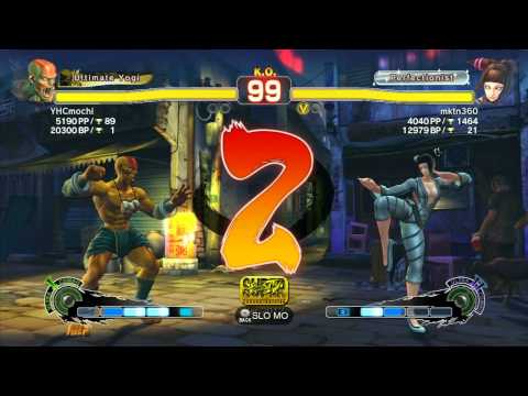 SSF4 AE 2012: YHCmochi (Dhalsim) vs mktn360 (Juri) - Xbox Live Ranked Match