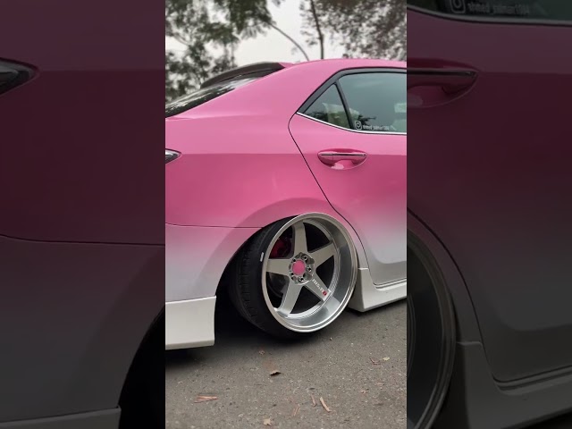 Check out this Uniquely wrapped & modified Toyota Corolla Grande 1.8!