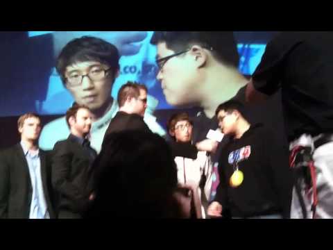 MLG Raleigh: Bomber Speaks at the Starcraft 2 Awards Ceremony