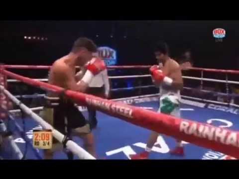 Vijender Singh's Pro debut Match vs Sonny Whiting Knockout