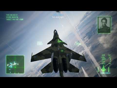 Ace Combat 7 Skies Restored Mod Playthrough Mission 12