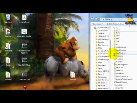 German SMW Hacking Tutorial - Lunar Magic und Custom Music einfügen