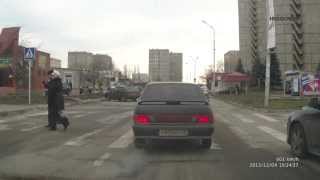 preview picture of video 'Курчатов.м658ху.04.12.2013.Овца на митсубиси'