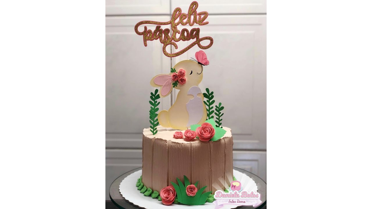BOLO ESPECIAL DE PÁSCOA | APAIXONADA POR ESSA DECORAÇÃO
