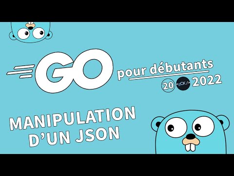 [20/??] Manipulation d'un JSON avec Go | Tutoriel Français Golang pour débutants 2022
