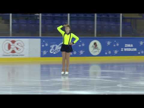25 Natalia ROSA POL Adv Novice Girls SP XIV MiniEuropa 2018