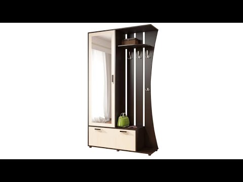 Купить прихожую с зеркалом Домино в Мурманске на мебель51.ру