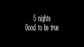 Patrick Nuo - 5 Days Lyrics