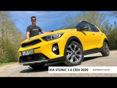 Kia Stonic 1.6 CRDI (136 PS) 2020: City-SUV mit Diesel im Review, Test, Fahrbericht