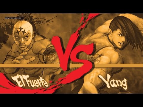 KSjyutakuSYACHO (El Fuerte) vs CRAZYmonkey5351 (Yang) USF4 ranked match