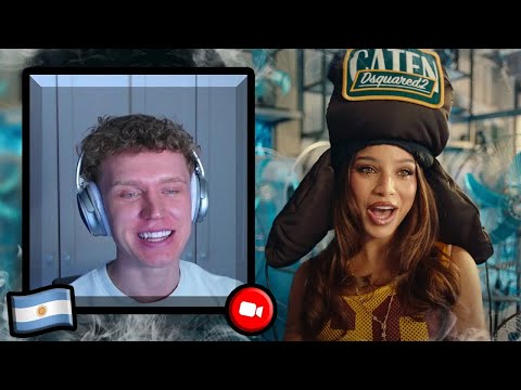 FIRST REACTION TO blackout 🧊 - Emilia, TINI, Nicki Nicole | Argentinian Music Reaction