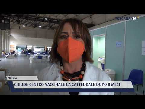 2021-10-08 PISTOIA - CHIUDE CENTRO VACCINALE LA CATTEDRALE DOPO 8 MESI
