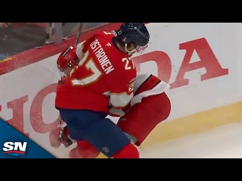 Panthers' Eetu Luostarinen Earns Game Misconduct After Illegal Hit On Jackson Blake