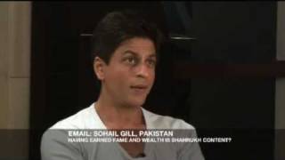 Riz Khan - Shahrukh Khan - November 26, 20008 part 2 video