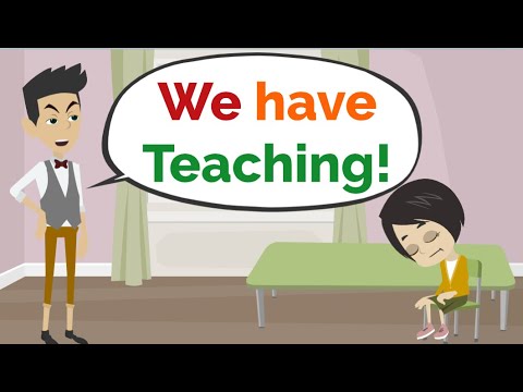 Lisa sleeps during Class! | English story | Animated story | Learn English | Like English