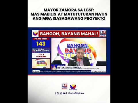 Mayor Francis Zamora, nagpapasalamat kay PBBM sa suporta nito sa mga proyekto ng LGU