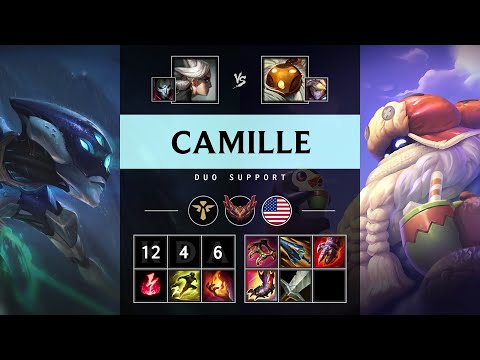 Camille Support vs Bard - NA Grandmaster Patch 25.05