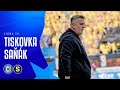 Trenér Jiří Saňák po utkání FORTUNA:LIGY s týmem Sparta Praha