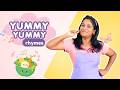 YUMMY YUMMY rhymes |Healthy Food Song for Kids | Fruits & Vegetables Rhyme | Viji for Littles