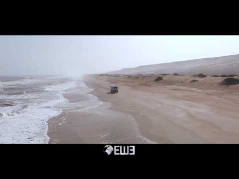 EW3 in Marokko - plage blanche