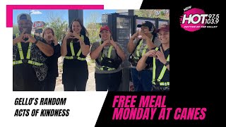 Gello's Random Acts of Kindness ep. 4: Free Meal Monday