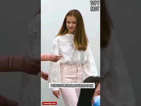 Princess Leonor Asturias Spain in white soot #catherineelizabeth #lenore