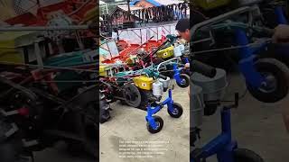 Download lagu Mini Tractor on Wheels: Ingenious Small-Scale Farming Tool mp3