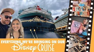 Packing for Our Disney Cruise | What to Bring ✨ Tips & Must-Have Essentials 🧳🚢