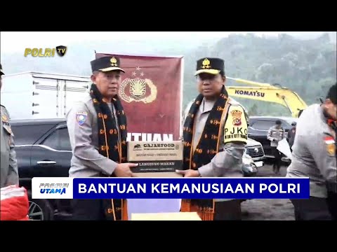 POLRI BANTU PEMULIHAN WARGA TERDAMPAK BENCANA BANJIR DAN LONGSOR DI NTT
