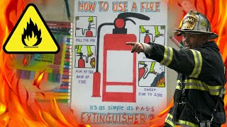 How to use a Fire Powder Bottle | Extinguisher ? | Fire Safety Poster Drawing By Vignesh modi.