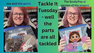 Tackle it Tuesday - well all the parts are done- but these moths have really tackled me