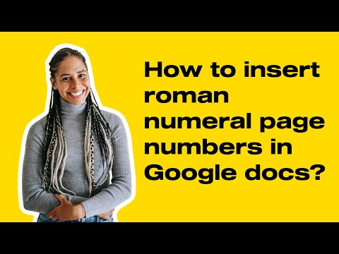 【How to】 Continue Roman Numerals In Google Docs