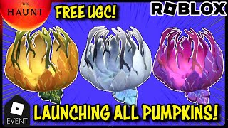 🔴 LAUNCHING ADMIN, DEV & STAR SMASHED PUMPKIN LIVE - Roblox The Haunt FREE ITEMS!