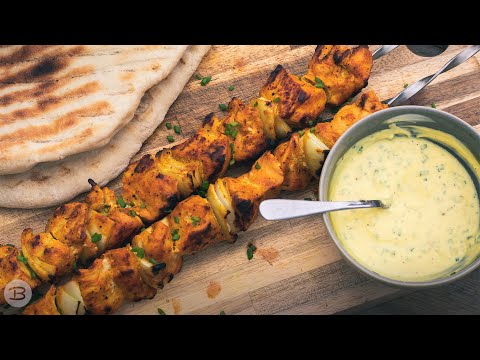 Persian Chicken Kebabs | Barbechoo