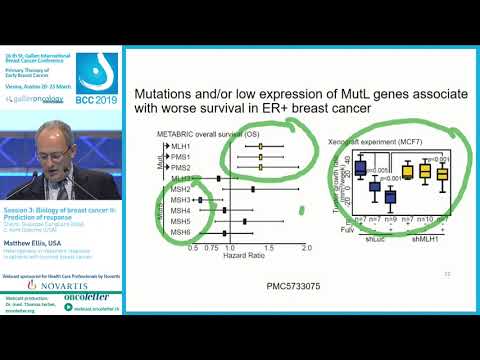 Heterogeneity in treatment response in patients with luminal breast cancer (Matthew Ellis, USA