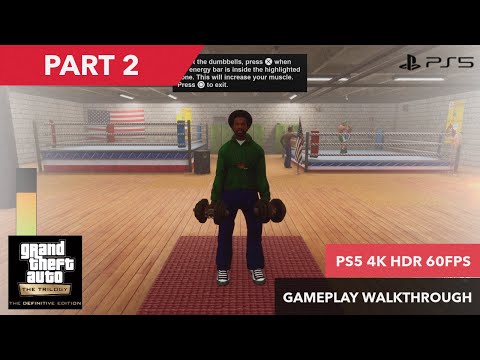 GTA SAN ANDREAS DEFINITIVE EDITION Gameplay Walkthrough Part2 PS5 4KHDR 60FPS GTA TRILOGY REMASTERED