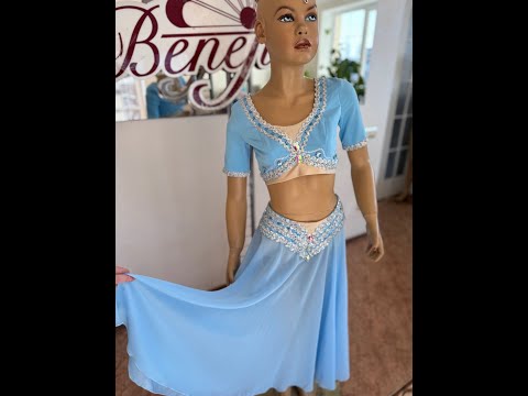 Oriental ballet costume P 1533 - video 2