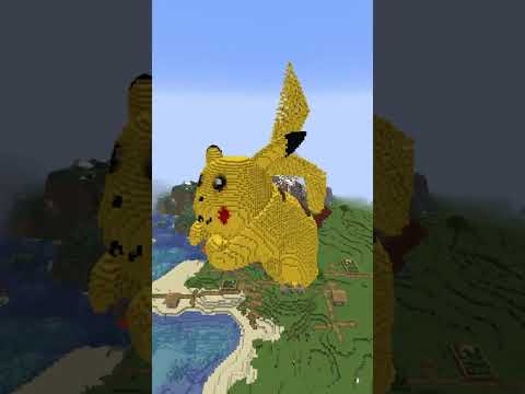 Mind-Blowing Pikachu Animation in Minecraft! ⚡️