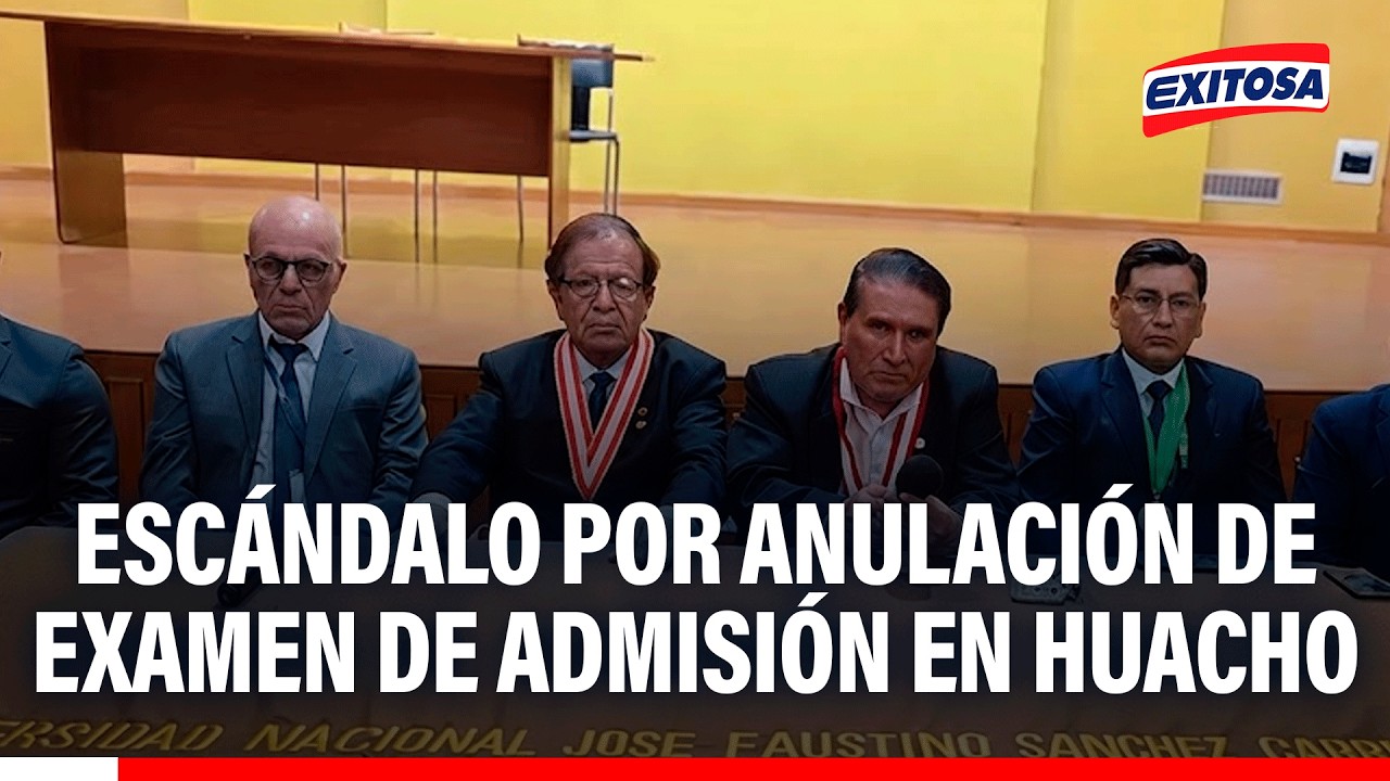 🔴🔵 Las autoridades se manifestaron sobre las denuncias en el proceso de admisión de la UNJFSC