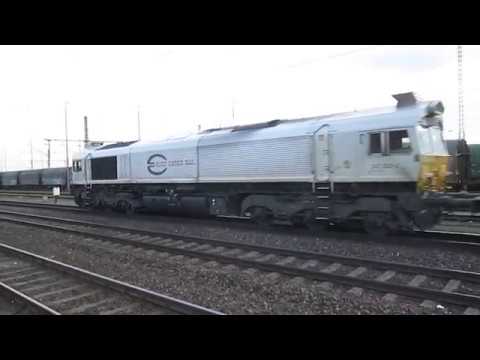 Anfahrt Class 66 247 053-2 Euro Cargo Rail