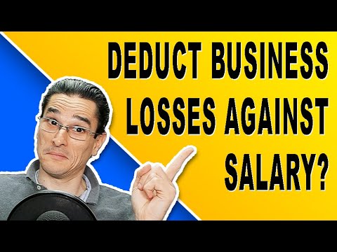 Can You Deduct Business Losses/Start-Up Costs From Regular Salary?!