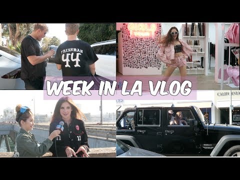 LA VLOG: MEETING JAKE PAUL & ERIKA COSTELL | Chloe Jane's World