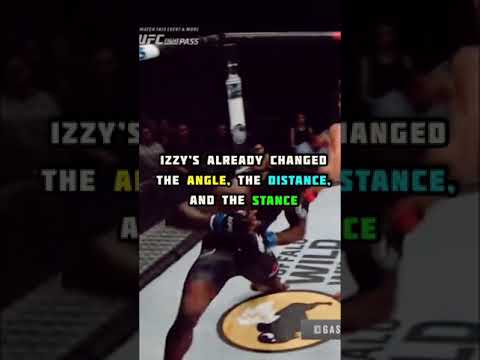 Israel Adesanya’s Footwork