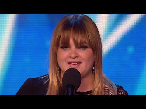 Britains Got Talent 2015  Jade Scott performs before her Brother Calum Full Video