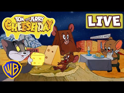 🔴 LIVE! | Tom & Jerry FULL EPISODES! | Cheesy Moments! 🧀🐭 | Cheese Day | @wbkids