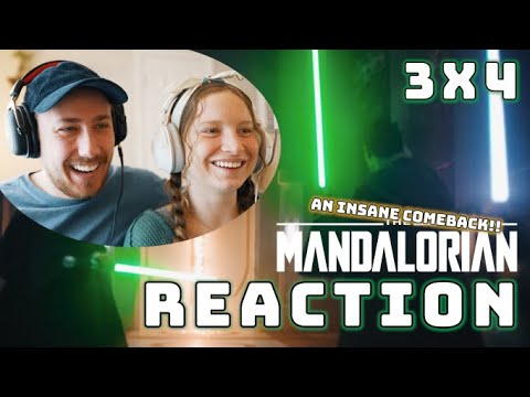 An INSANE RETURN. The Mandalorian S3 Ep. 4 REACTION // Married Couple Reacts to Kelleran Beq | 3X4